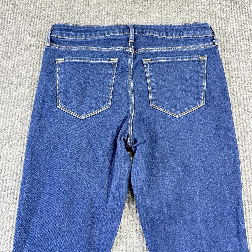 Old Navy Wow Bootcut Jeans Womens 10 Long Blue Medium Mid Rise Stretch Denim - Picture 6 of 12
